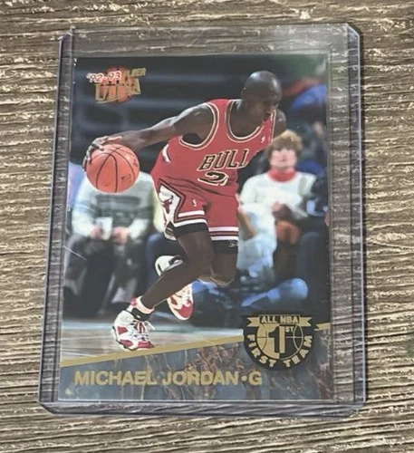 Fleer Ultra 1992-93 #4 Michael Jordan Chicago Bulls NBA All NBA First Team Card