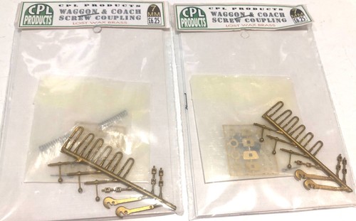 7 mm/O CPL PRODUCTS WAGGON & COACH SCHRAUBENKUPPLUNGEN X 2 CODE 35 001