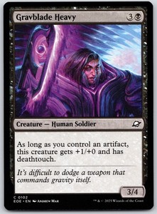Gravblade Heavy (102/426) - Edge of Eternities - Common