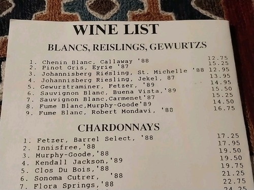 Vintage 1990 McCormick & Schmick's Seafood Restaurant Menu/San Diego,California - Picture 3 of 12