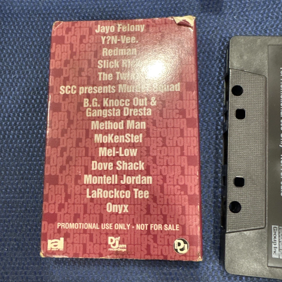 Def Jam RECORDINGS Classics Vol 1 Cassette Tape 1995 Wu Tang PROMO NFS Rare - Bild 3 von 4