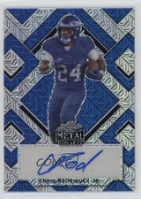 2022 Leaf Metal Draft Blue Mojo /15 Chris Rodriguez Jr #BA-CRJ Auto 3c2