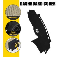 Black Dash Mat Dashboard Pad Dashmat Cover For 2004-2009 LEXUS RX 300 330 350