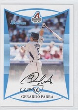 2008 Bowman Draft Prospects Gerardo Parra #BDPP103 0f4