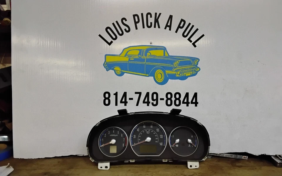 Hyundai Santa Fe 2007-2008 cuadro de instrumentos cuadro de instrumentos kilometraje es 220695... Foto 4 de 4