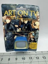 VINTAGE RARE Art On Tv The Impressionists Accoutrements Image Viewer-NEW/SEALED