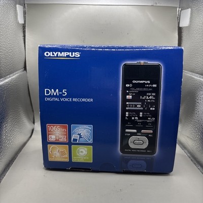 Olympus DM-5 Digital Voice Recorder - 8GB - Boxed - Tested NOS - Pro Audio