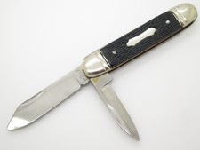 Vintage The Ideal USA 2 Blade 3.625" Handle Folding Pocket Jack Knife