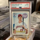SHOHEI OHTANI 2018 Topps Heritage #600 ROOKIE RC PSA 10 GEM MINT MVP