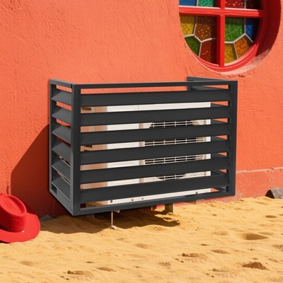 Privacy Air Conditioner Fence Cover Outdoor Window AC Units Protection Fence