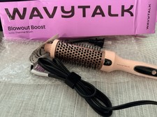 Wavytalk Blowout Boost 1.5in Ionic Thermal Round Brush Dual Voltage Pink