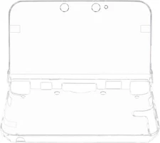 OSTENT Protective Clear Crystal Hard Guard Case Cover Skin Shell for Nintendo 3D