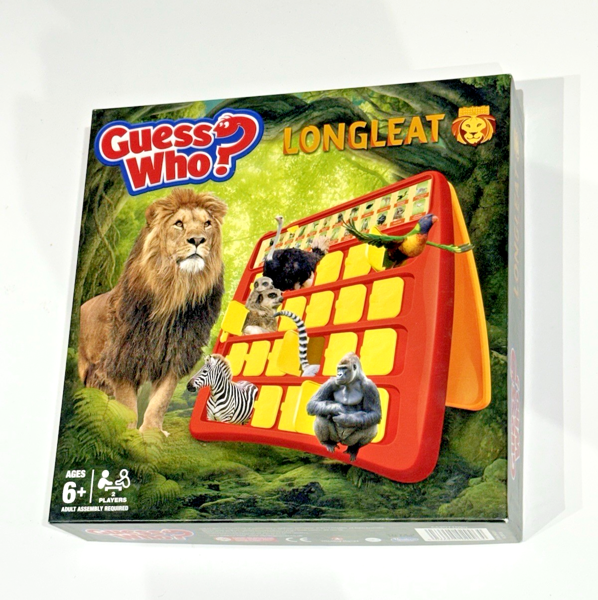 Guess Who? Longleat Edition Board Game by Hasbro 2017 - (6+) ~ Rare & Complete