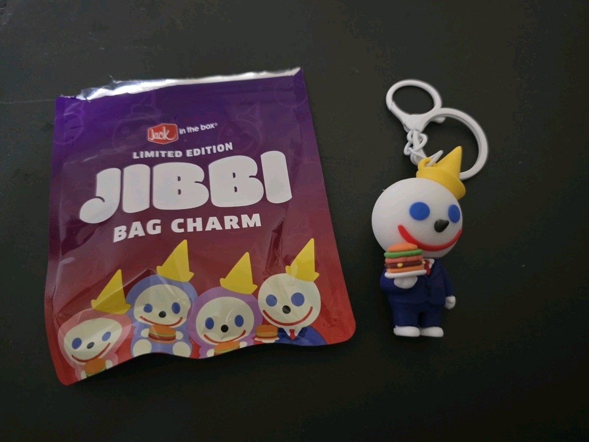Jack In The Box 2026 JIBBI Charm Keychain - Rare 