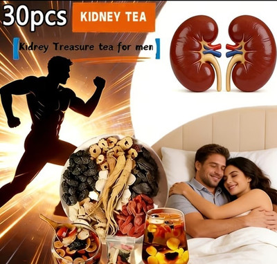 Kidney Treasure Tea for Men Kidney Tea 30pcs Natural Plum Mulberry Flavors