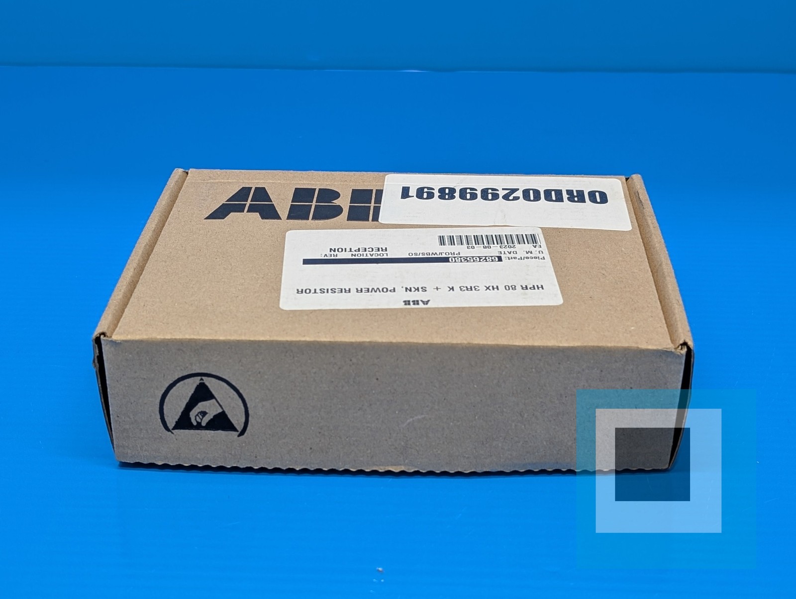 ABB 68265380 Power Unit POWER RESISTOR VHPR 80 HX 3R3 K + SKN - NEW