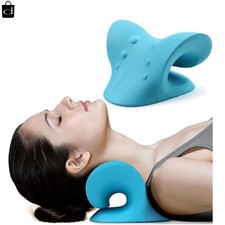 Massager New Neck Relaxer Portable Shiatsu Massage Pillow Cervical OY