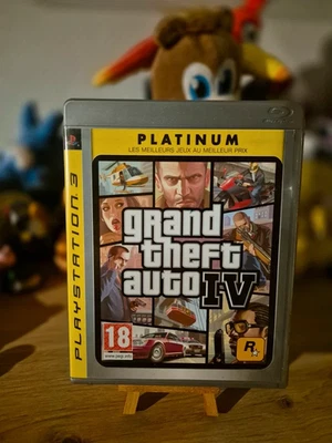 GRAND THEFT AUTO IV GTA 4 PLATINUM COMPLET PS3 PLAYSTATION 3 BE PAL FR - Photo 1/4