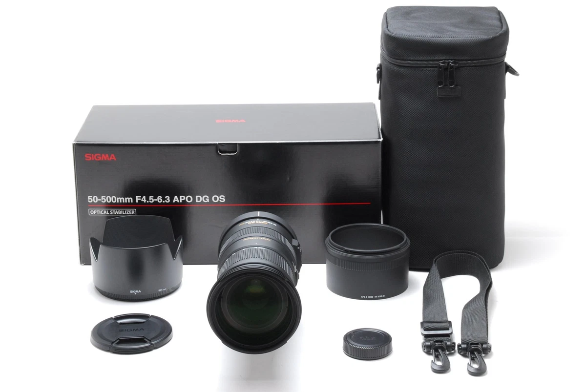 Sigma 50-500mm f/4.5-6.3 Camera Lenses for sale - eBay