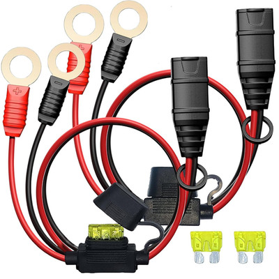 2 Pack GC008 X-Connect Fit for NOCO Battery Charger Accessories Cables,M10 (3/8I