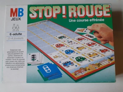 Ancien jeu « Stop Rouge » MB JEUX Style Mille Bornes - Photo 1/4