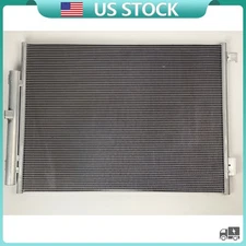 For Maserati Ghibli Quattroporte Levante Front Radiator AC Condenser Cooling NEW