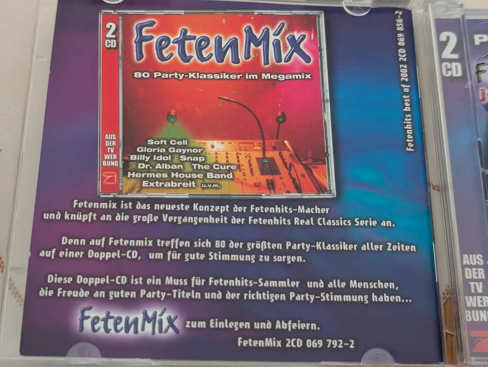 Various - Fetenhits Best of 2002 Doppel CD Kylie Minogue Hermes House Band Sasha - Bild 2 von 4