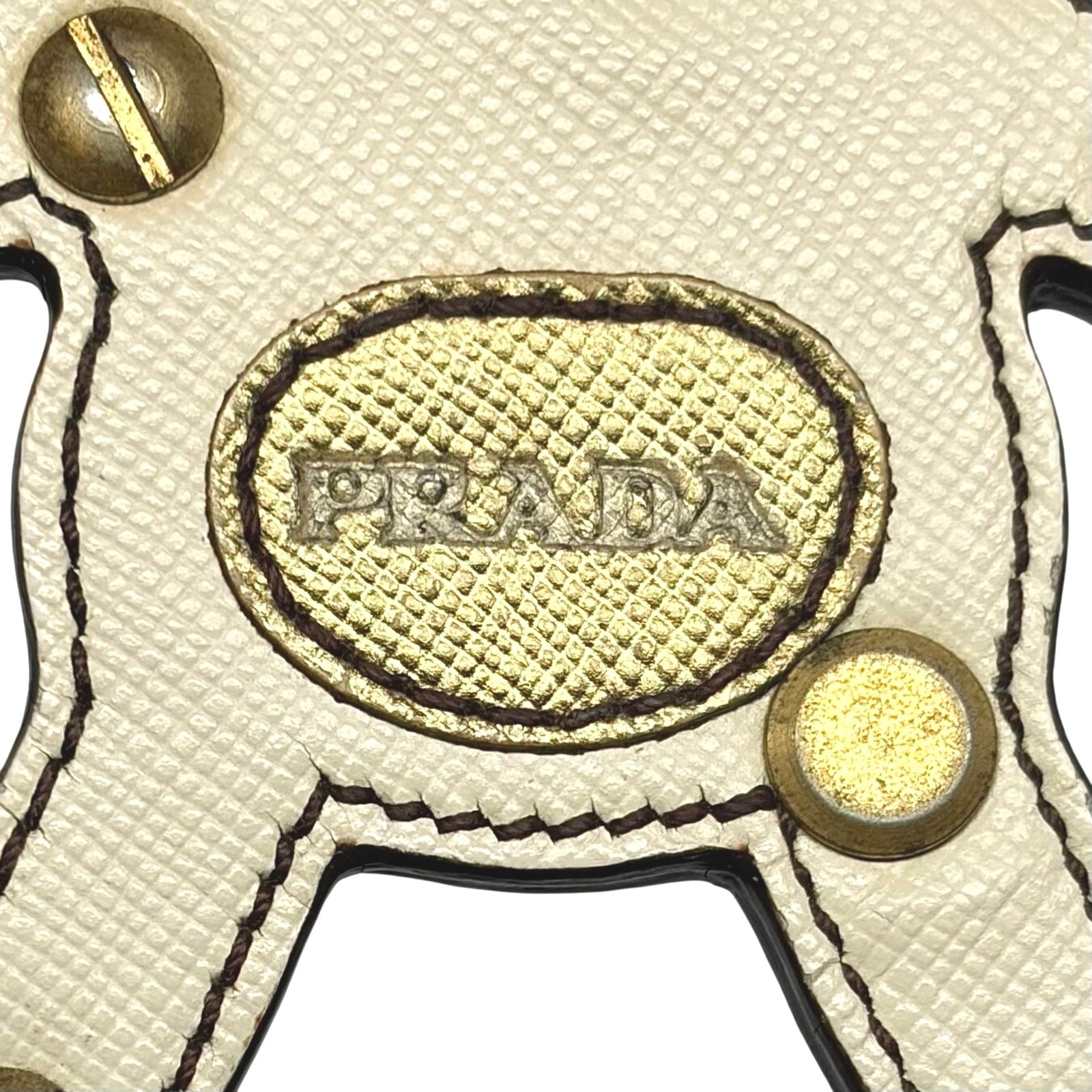 Prada Teddy Bear Keychain / Bag Charm thumbnail 2
