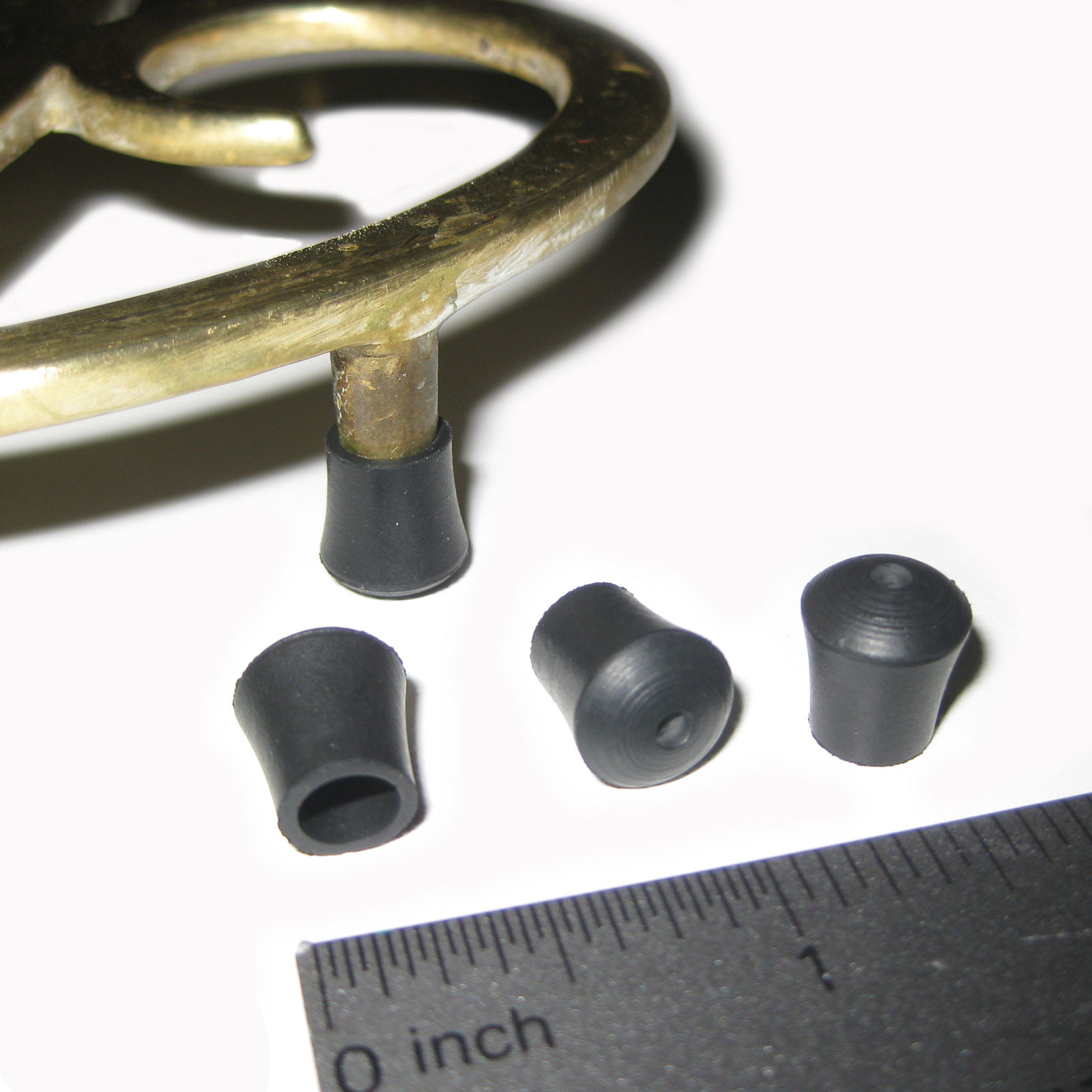 Set of 4 Replacement Rubber Covers for Virginia Metalcrafters Trivet