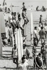 Vintage Surfing Photo 4154 Oddleys Strange & Bizarre