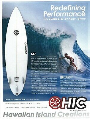 Hawaiian Island Creations Print Ad, M7 Surfboard Magazine Ad Hawaiian Island Creations Print Ad, M7 Surfboard Magazine Ad