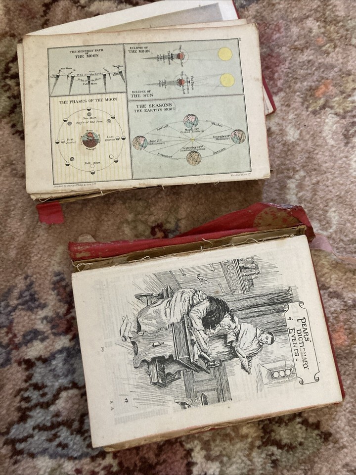 Pears Antique Book Shilling Cyclopedia Soap makers Star Chart Calendar