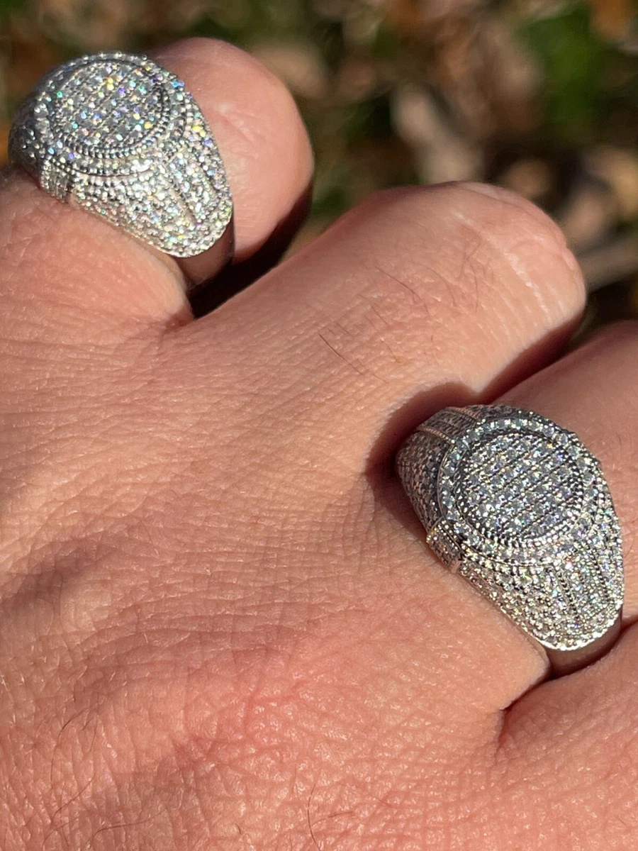 Moissanite 2024 pinky ring