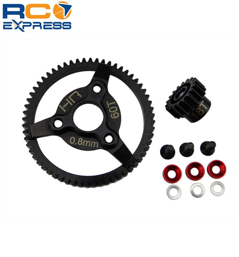 Hot Racing Traxxas 2wd Rustler Slash Stampede 32p 60t Steel Spur