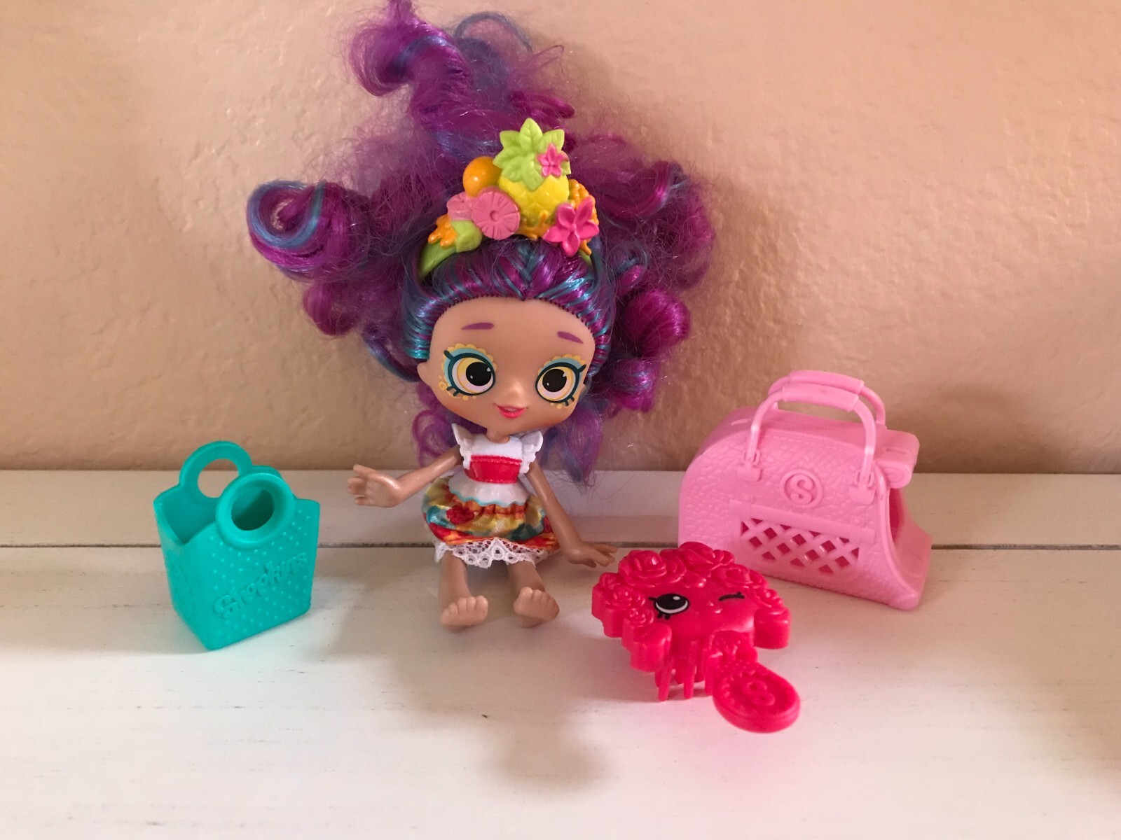 Shopkins Shoppies Doll Rosa Pinata World Vacation Mexico Preowned | eBay