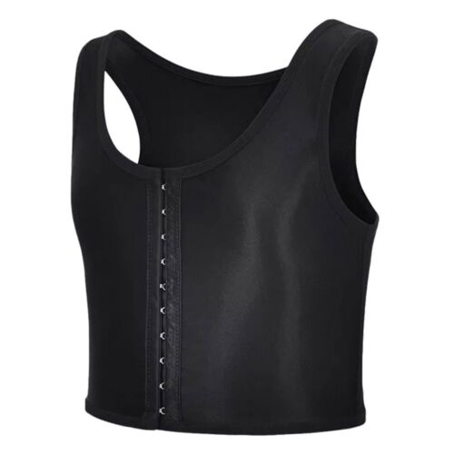 1Pcs Trans Lesbian Tank Top Corset Flat Vest Breast Breast Binder Chest Shaper - Picture 10 of 22