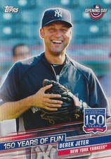 2019 Topps Opening Day - 150 Years Of Fun - Derek Jeter - Yankees - YOF-22 - MNT