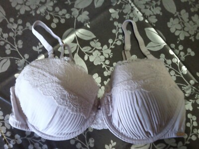 M&S autograph lilac underwired bra uk 34D  usa 34D   euro 75DD E   france 90DD E