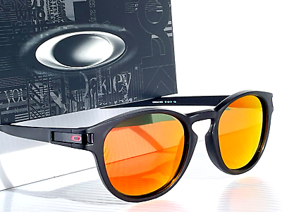 NEW Oakley LATCH Black Japan Stars POLARIZED Galaxy Ruby NEW Oakley LATCH Black Japan Stars POLARIZED Galaxy Ruby