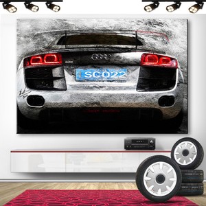 Audi R8 Luxuey Autos Sportwagen Deko Bilder Leinwand ... Audi R8 Luxuey Autos Sportwagen Deko Bilder Leinwand ...