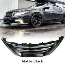 Matte Black Front Bumper Mesh Grille Grill For Nissan Teana Altima 2016-2018 Abs Matte Black Front Bumper Mesh Grille Grill For Nissan Teana Altima 2016-2018 Abs