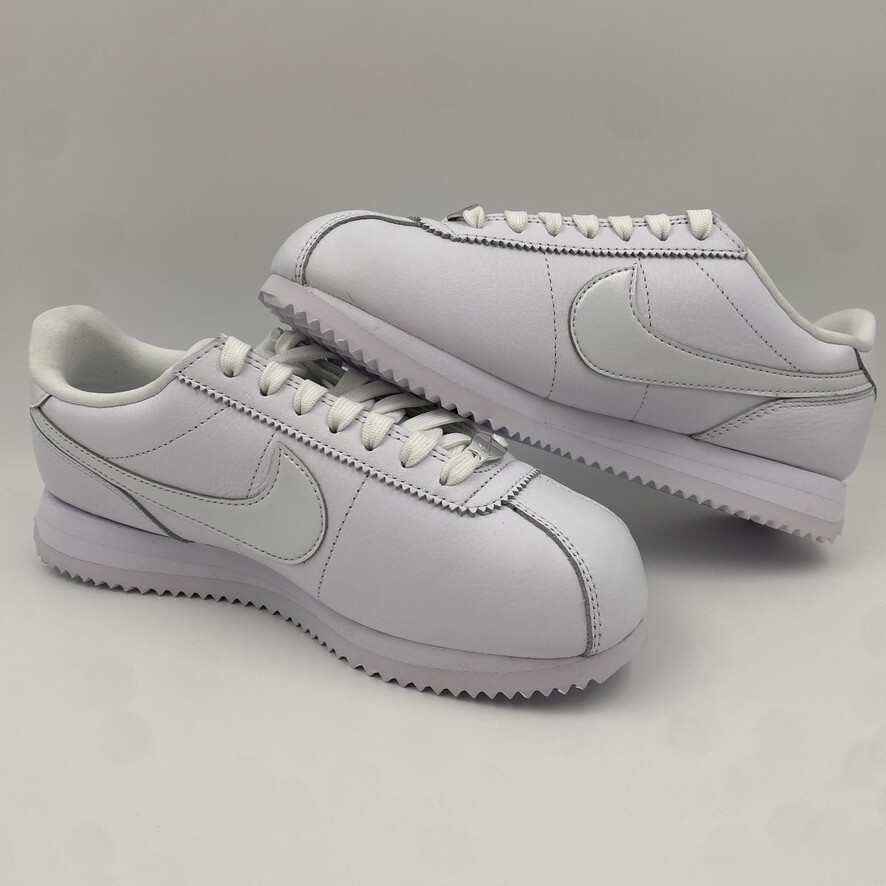 nike cortez premium white