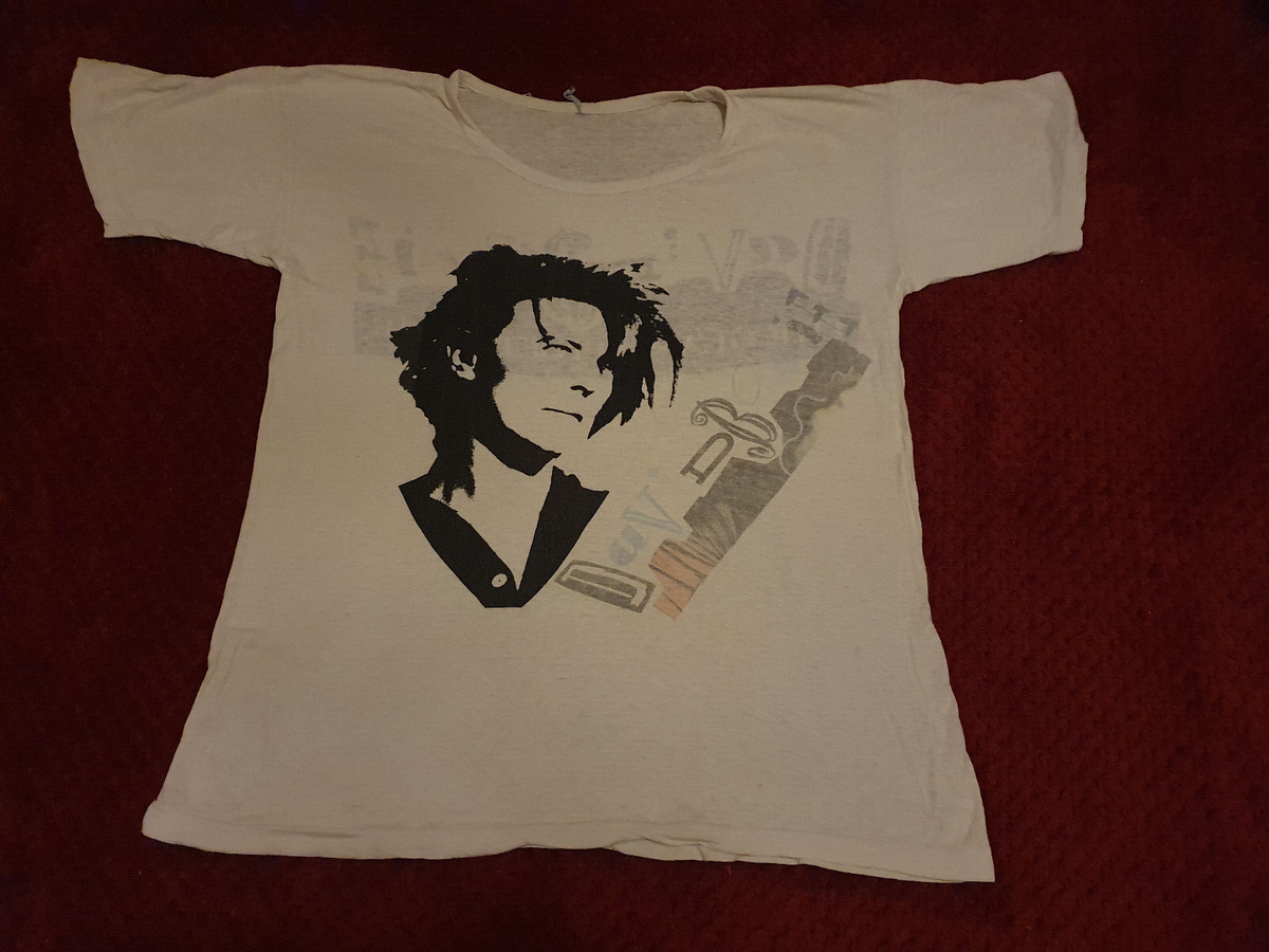DAVID BOWIE THE GLASS SPIDER TOUR T-SHIRT 1987 VINTAGE HISTORIC