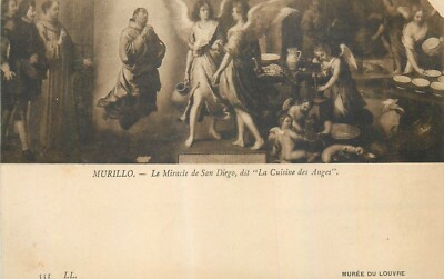 CP PAINTING THE MIRACLE OF SAN DIEGO BY MURILLO