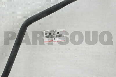 887166C230 Genuine Toyota PIPE, COOLER REFRIGERANT LIQUID, C 88716