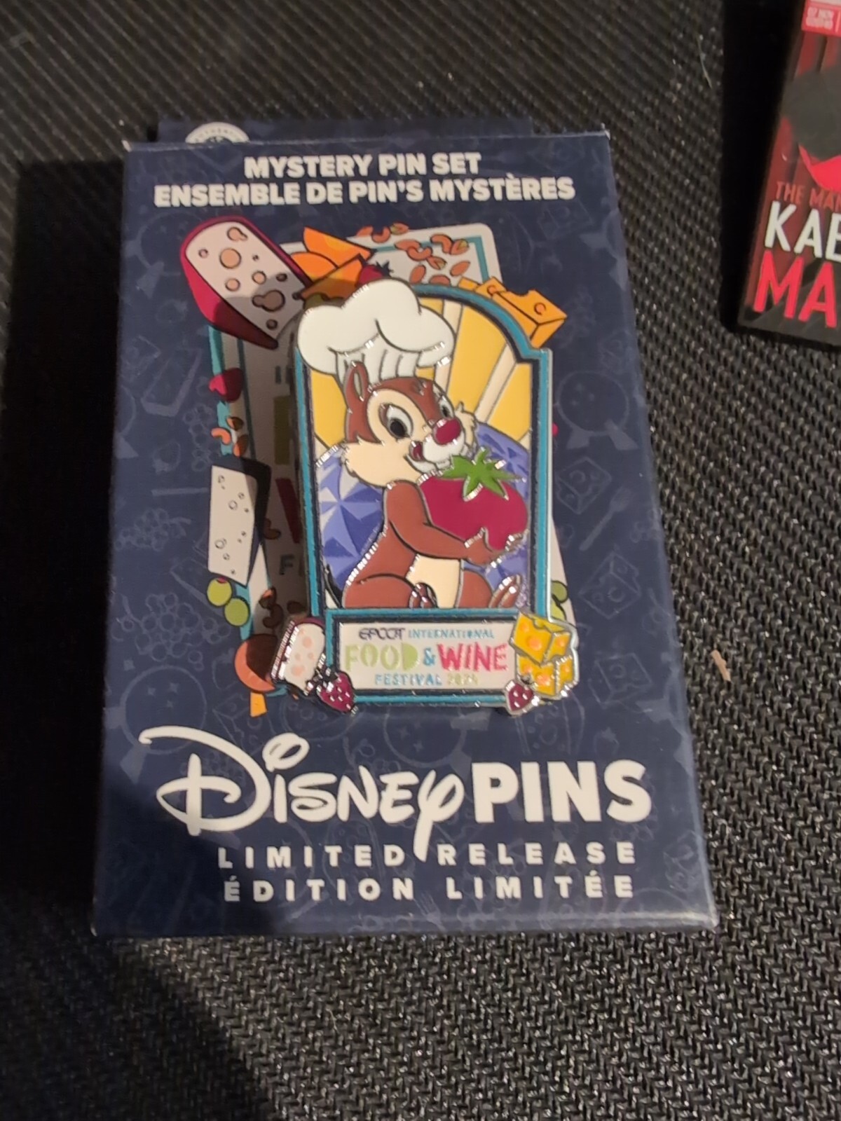 2024 Disney Parks Epcot Food & Wine Festival Mystery Box Pin Dale ONLY