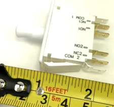 ( Lot of 3 ) ZF E79-30B Panel Mount Push Button DOUBLE POLE Switch 10A