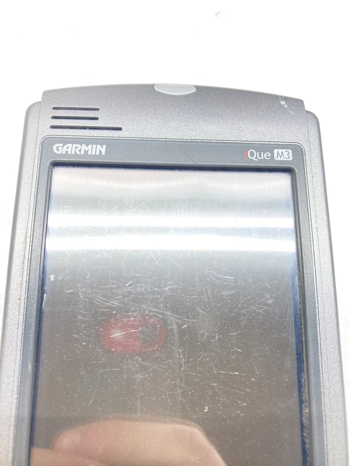 OEM Garmin iQue M3 Handheld GPS PDA No Stylus For Parts Untested - Image 4 of 4