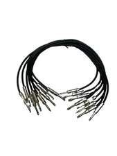 Seismic Audio Black  1/4 Wide 27 “ Long Set  of 8