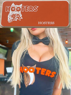 NEW~ HOOTERS Girl Uniform Engrave Personalize Customize YOUR NAME